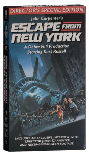 Escape from New York VHS, New Line Home Video