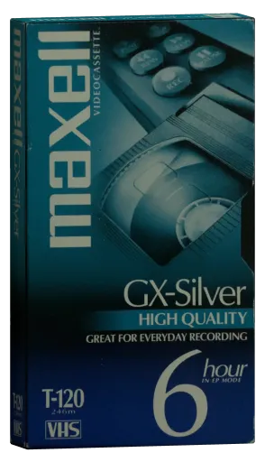 Maxell GX-Silver High Quality VHS cover