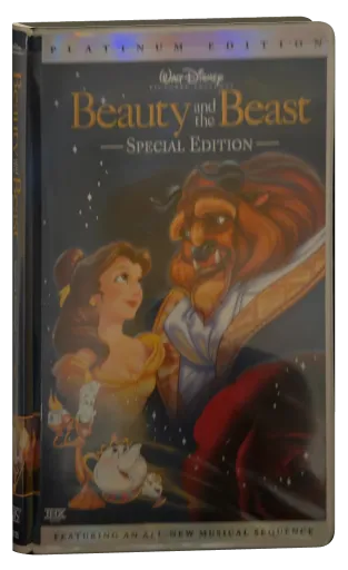 Beauty and the Beast special edition VHS cover