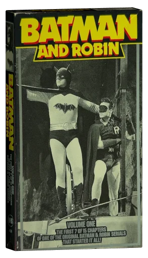 Batman and Robin VHS cover