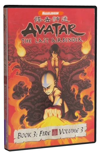 avatar the last airbender book 3 fire volume 4 DVD, Paramount