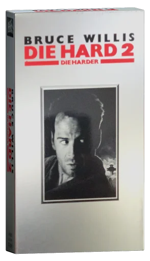Die Hard 2: Die Harder VHS cover