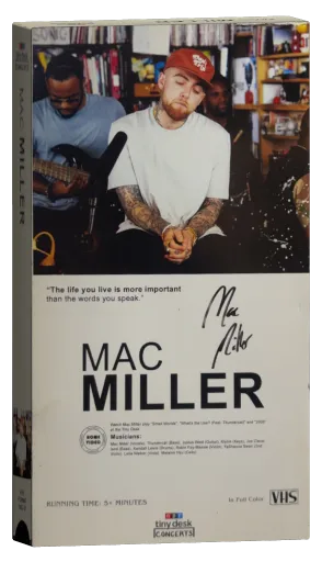 Mac Miller: Tiny Desk Concert VHS cover