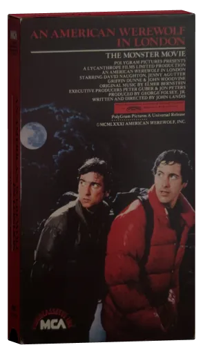 An American Werewolf in London VHS, PolyGram Video