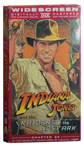 Raiders of the Lost Ark VHS, Paramount
