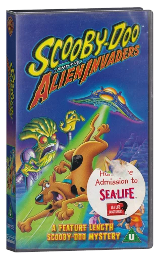 Scooby-Doo and the Alien Invaders VHS, Warner Home Video