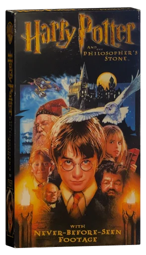 Harry Potter and the Philosopher's Stone VHS, Warner Home Video