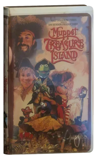 Muppet Treasure Island VHS, Buena Vista Home Video