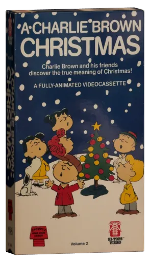 A Charlie Brown Christmas VHS, Hi-Tops Video