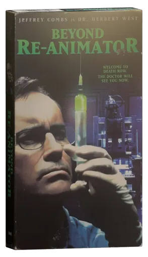 Beyond Re-Animator VHS, Lions Gate Home Entertainment