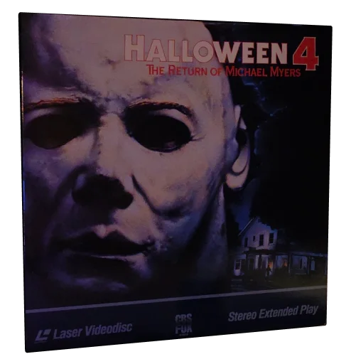 Halloween 4: The Return of Michael Myers Laserdisc, CBS/FOX Video