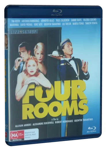Four Rooms Blu-ray cover