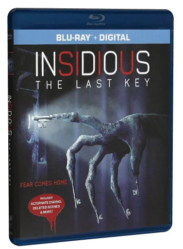 Insidious: The Last Key Blu-ray, Sony Pictures Home Entertainment