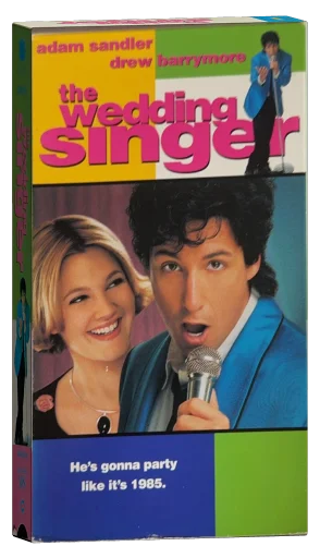 The Wedding Singer VHS, New Line Home Video