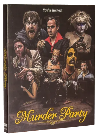 Murder Party Blu-ray cover