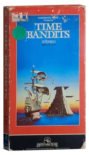 Time Bandits VHS, Paramount Home Video