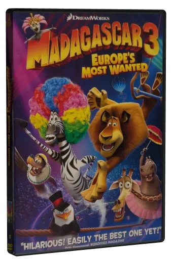 Madagascar 3: Europe's Most Wanted DVD, DreamWorks Animation