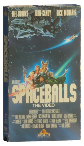 Spaceballs VHS, MGM/UA Home Video