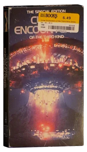 Close Encounters of the Third Kind VHS, Columbia TriStar Home Video