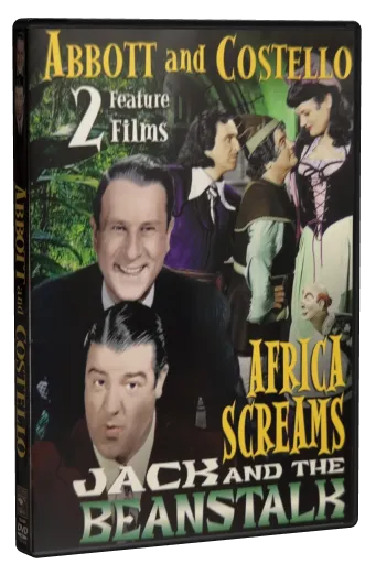 Abbott and Costello 2 Feature Films DVD cover