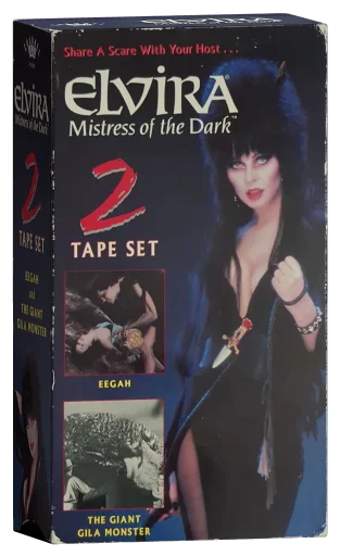 Elvira Mistress of the Dark: Eegah / The Giant Gila Monster VHS, Rhino Home Video