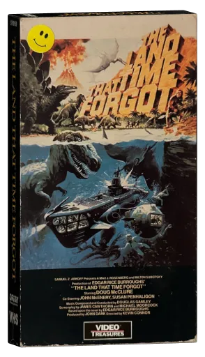The Land That Time Forgot VHS, Video Treasures