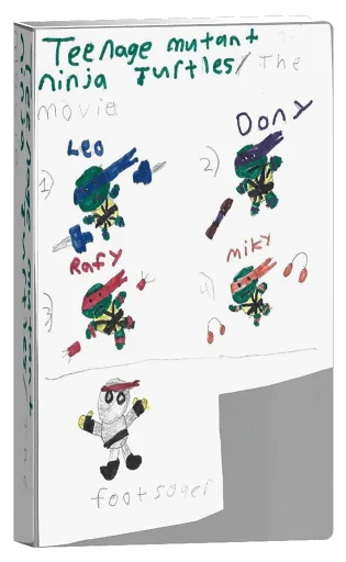 Teenage Mutant Ninja Turtles VHS, Bootleg