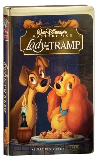 Lady and the Tramp VHS, Walt Disney Home Video