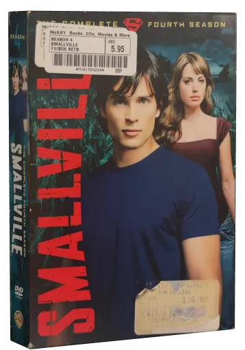 Smallville Season 4 DVD cover