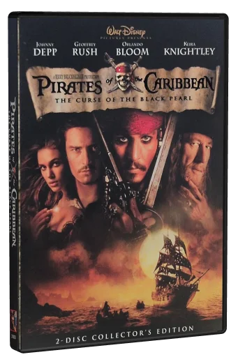 Pirates of the Caribbean: The Curse of the Black Pearl DVD, Buena Vista Home Entertainment