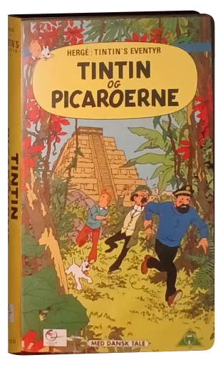 Tintin and the Picaros VHS cover