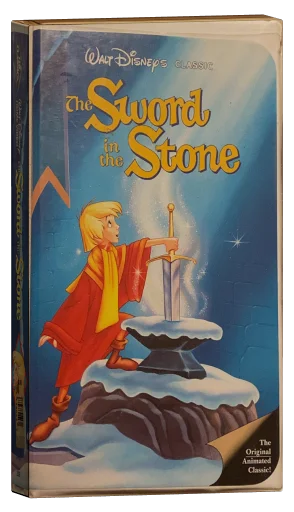 The Sword in the Stone VHS, Buena Vista Home Video