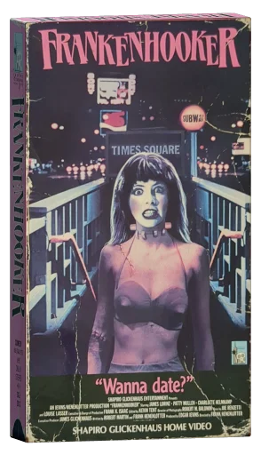 Frankenhooker VHS, Shapiro Glickenhaus Home Video