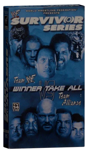 WWF Survivor Series 2001 VHS cover