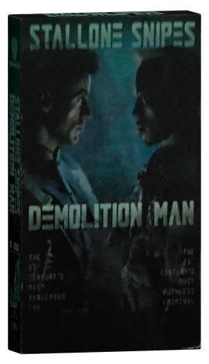 Demolition Man VHS, Warner Home Video