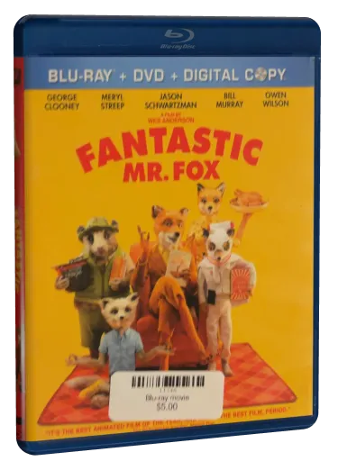 Fantastic Mr. Fox Blu-ray, Fox