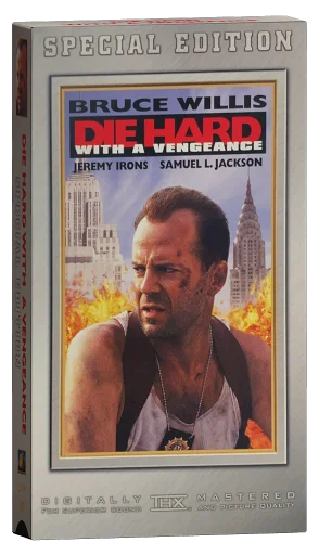 Die Hard: With a Vengeance VHS, Twentieth Century Fox Home Entertainment