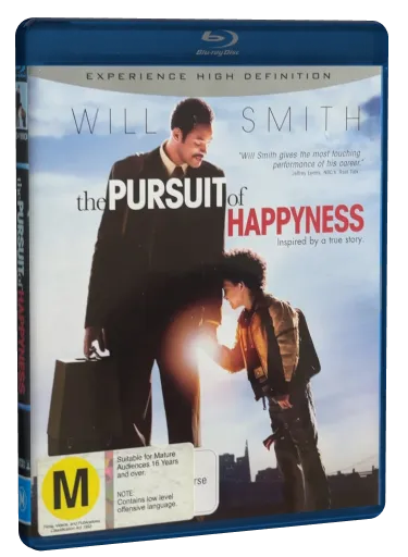 The Pursuit of Happyness Blu-ray, RCA/Columbia Pictures Home Video