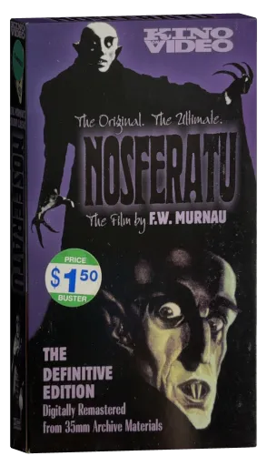 Nosferatu VHS, Kino Video