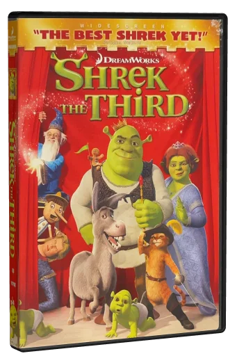 Shrek the Third DVD, DreamWorks