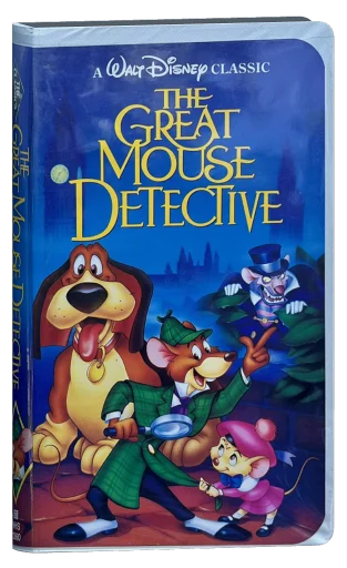 The Great Mouse Detective VHS, Disney Home Video