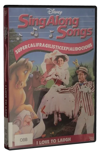 Disney Sing-Along Songs: I Love to Laugh - Supercalifragilisticexpialidocious DVD cover