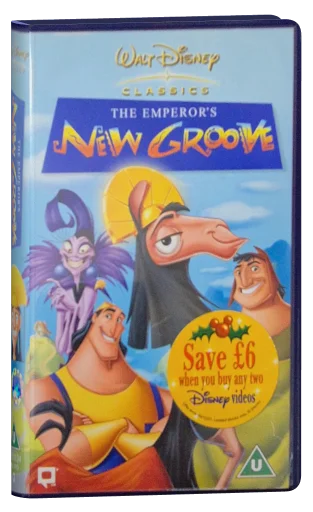 The Emperor's New Groove VHS, Buena Vista Home Entertainment