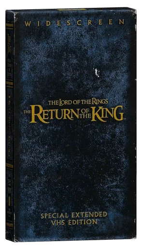 The Lord of the Rings: The Return of the King VHS, New Line Home Entertainment
