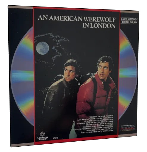 An American Werewolf in London Laserdisc, Vestron Video