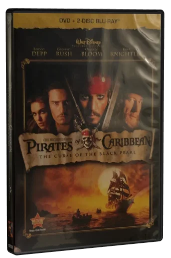 Pirates of the Caribbean: The Curse of the Black Pearl DVD, Walt Disney Pictures