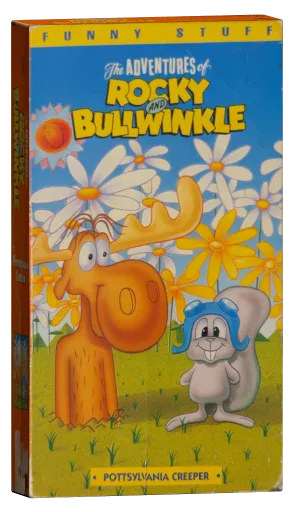 The Adventures of Rocky and Bullwinkle and Friends VHS, Buena Vista Home Video
