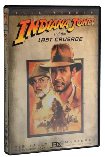 Indiana Jones and the Last Crusade DVD, Paramount