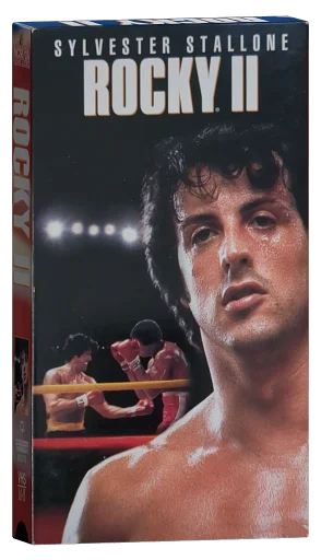 Rocky II VHS, MGM/UA Home Video