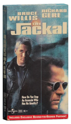 The Jackal VHS, Universal Studios Home Video
